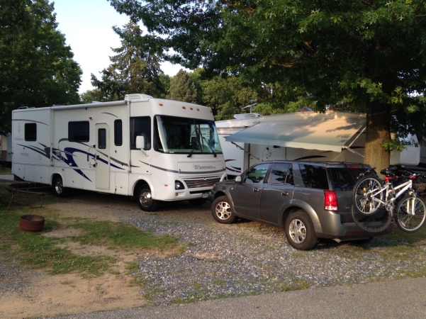 our new setup at Timberlane Campground!